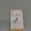 Compatible for iPhone 16 Case Cute - Durable Shockproof 6.6 ft Drop Impact Phone Case - Glitter Pink Funny Passion Flower Design for iPhone 16 6.1"