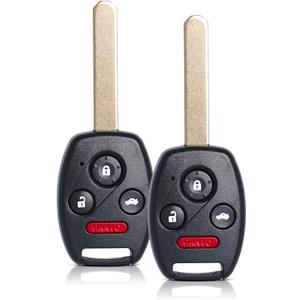 MechanMagic Key Fob Remote Replacement Fits for Honda Pilot 2009 2010 2011 2012 2013 2014 2015/ Accord Sedan 2008-2012 KR55WK49308 Keyless Entry Remote Control 35118-TA0-A00(Pack of 2)