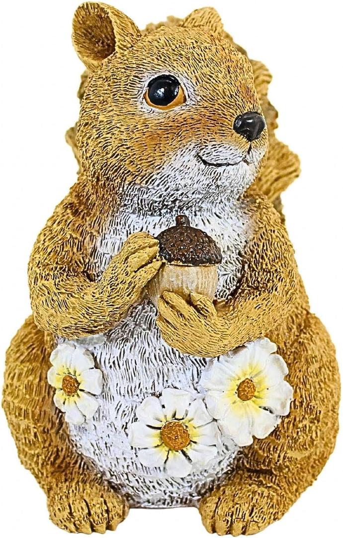Roman 8.25 Inche H Squirrel Garden Statue