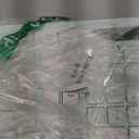 Wireless Keyboard and Mouse Combo, FullSized Wireless Keyboard and Adjustable DPI Mouse, 2.4GHz USB Receiver, Keyboard and Mouse for PC, Windows, Desktop, Laptop (Mint Green and White)