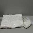 Silkfly 12 Pcs Cotton Bags Set for Tie Dye Kit 3 Style Cotton Tote Drawstring Makeup Bags Items for DIY Large Groups Tie Dying(Medium)