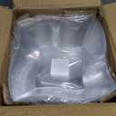 90 oz Clear Salad Bowls - Disposable Plastic Bowls, Bulk Case of 50 - Catering, Parties, Restaurant & Food Service