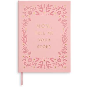 &And Per Se Mom Life Story Journal Guided Journal for Mom with 250+ Prompts, Womens Day Gift Idea, Mothers Day Birthday Christmas Gift, Linen Hardcover Keepsake Book 7.5'' x 10'' (Pink)
