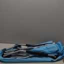 Nice C Low Beach Camping Folding Chair, Ultralight Backpacking Chair with Cup Holder & Carry Bag Compact & Heavy Duty Outdoor, Camping, BBQ, Beach, Travel, Picnic, Festival (Set of 1 Blue)