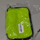 Fluorescent Green Travel Toiletry Bag Multifunction Cosmetic Make Up Bags Hanging Makeup Shower Bag Organizer for Women Girls Men Trip Toiletries Gym Travel Essentials Gifts