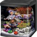 Coralife BioCube, Aquarium Kit, Nano Tank, Customizable LED Lighting, for Saltwater and Freshwater Environments, 16 Gallons