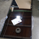 Full Length Mirror with Stand 76"x34" Floor Mirror Freestanding, Arched Floor Standing Large Mirrors Full Body Wall Hanging Leaning Home Decor for Bedroom & Living Room, Black