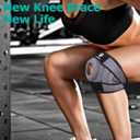 Knee Brace with Side Stabilizers for Men & Women - Washable Knee Support with Adjustable Velcro Patella Straps for Workout, Pain Relief, Meniscus Tear, Arthritis, ACL (Universal, Gray)