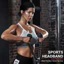 2 x 10 Pcs Thick Headbands for Women, Workout Headbands for Women, Sweatbands Elastic Stretch Non-Slip Sweat Wicking Headband