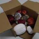 18 PCS Velvet Pumpkins for Fall Table Decor, Artificial Pumpkins, Faux Fake Pumpkin Home Decorations for Autumn Harvest, Thanksgiving, Wedding, Halloween, Table Centerpieces (Multi-Color Velvet)