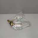 2 Pack Crystal Table Lamp, 5000mAh Rechargeable Battery Lamp with Touch Control, 3 Color Temperatures, Dimmable Brightness, Matte Aluminum Light for Bedroom/Bar/Kitchen/Outdoor, Home Décor