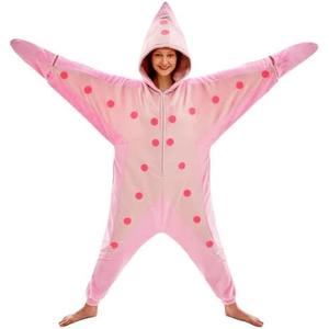 NEWCOSPLAY Unisex Adult Onesie Pajamas Animal One Piece Costume Cosplay Sleepwear Small