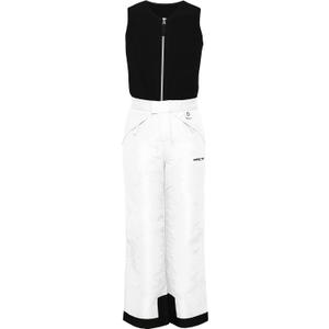 Arctix Kids Limitless Fleece Top Bib Overalls, White, Small Husky