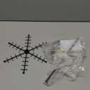 Necklace Holder Jewelry Stand, Rotating Necklace Holder Organizer with 48 Hooks for Necklace Earring Keychains Bracelet Display Stand, Metal Necklace Tree Stand -Gifts for Women (Black)