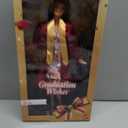Barbie Signature Graduation Wishes Fashion Doll with Burgundy Robe & Tassel Cap, Collectible Toy in Giftable Packaging
