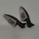 OUKENS 2Pcs Motorcycle Turn Signal Light, Front or Rear LED Blinker Indicators, Direct Replacement Turn Signal Lamp for Triumph Daytona 675 / 675R / 800/1050 2007-2014