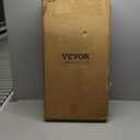 VEVOR Portable Folding Bench, 6 Seat Soccer Bench with Multiple Storage Pockets & Carrying Bag, Lightweight Sideline Seating with Back Rest for Football, Baseball, Camping, Outdoor Events, Black