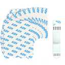 ADY Picture Hanging Strips Heavy Duty 40PairsDamage Free Removable Picture Hangers, Refill Adhesive Strips for Rent Room, Hook and Loop Strips Mounting Tape for Painted Wall