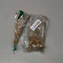 Christmas Tree Figurines Set of 3, Resin Tabletop Christmas Tree Decor, Elegant Xmas Tabletop Centerpieces for Tables Desk Shelf Mantel Holiday Indoor Decorations (Gold)