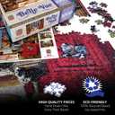 MasterPieces - 1000 Piece Jigsaw Puzzle, Ice Cream Treats, Fun for Adults, Family, Kids, Non-Glare Finish, 19.25" x 26.75"