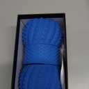 2 in 1 Vibrating Peanut Massage Ball with 6 Massaging Modes, Rechargeable Vibrating Massage Yoga Roller Ball for Muscle Recovery, Blue