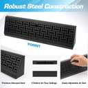 Baseboard Register Diffuser Vent Covers: 4 Pcs 18 Inch Baseboard Diffuser (Duct Opening Size) - Smooth Air Adjust Lever & Easy Install for Home Floor Wall Register Vent Cover - Black