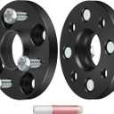 OCPTY 4x100to4x100 Wheel spacers 15mm Real Forged Spacers with 12x1.5 ThreadSize 56.1 mm Hub Bore fits 1986-2005 for Acura 1980-2020 for Honda 1991-2020 for Mitsubishi Hubcentric Spacers 2 pcs