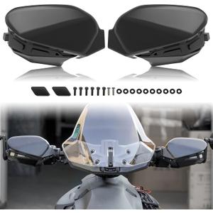 Handguards Wind Deflector for Can Am Ryker All Models, Black Hand Guards Hand Shield Protector Air Deflector for Can-Am Ryker 600 900 Sport & Rally Edition Accessories, Replace #219400894