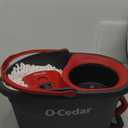 O-Cedar Easywring Microfiber Spin Mop & Bucket Floor Cleaning System with 3 Extra Refills
