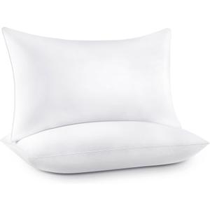 2Lc White Pillows For Bed 20x36