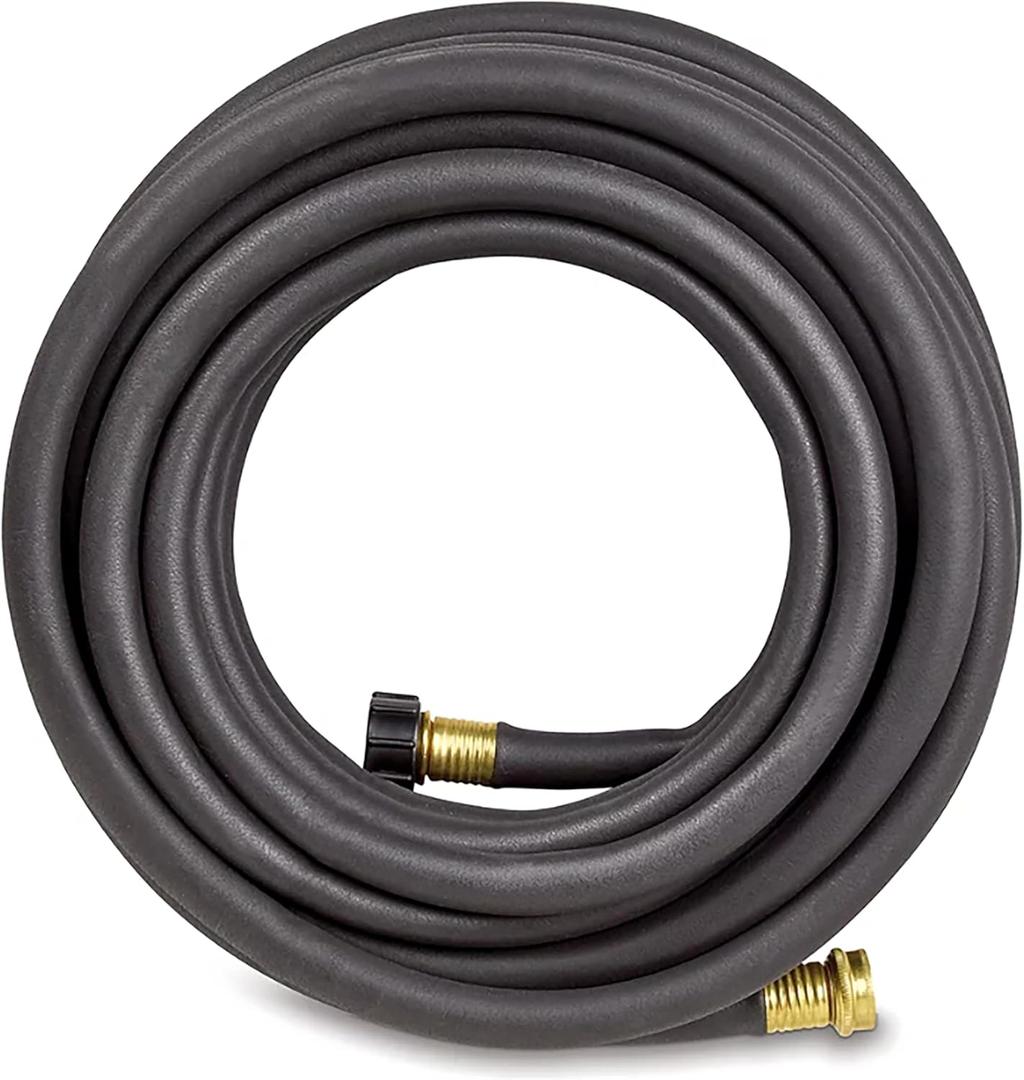   Round Weeper Soaker Hose for Garden Beds, Drip Irrigation Outdoor Hose, Flexible Garden Hose for Vegetable Gardens, Flower Beds, Lawns, and Orchards, Soaker Hose 75"