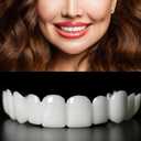 2 Pairs Adjustable Temporary Veneers for Men & Women, Natural Comfortable Design to Restore Confident Smile