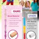 LAKINGO 31 Inch Pinata Stick, Pink Piata Stick, for Kids Birthday Pinata Party