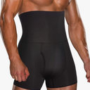 HSQSMWJ Men Compression Tummy Control Shorts High Waist Slimming Body Shaper Belly Girdle Boxer, XL