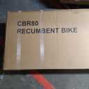 CURSOR FITNESS Recumbent Exercise Bike, Quiet Recumbent Stationary Bike for Adults & Seniors, Magnetic Stationary Bike with 16-Level Resistance, Supports 350LB, Heart Rate Handle & LCD Display, CBR80