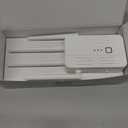 WiFi Extender Signal Booster for Home: Internet Repeater Long Range Covers Up (White, XL)