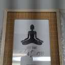 Sonefreiy Boho 5x7 Picture Frame, 5 x 7 Picture Frames for Wall, Photo Frame Natural Bamboo Woven Tabletop Display Christmas Gift for Family Mom Dad Grandma Friends