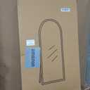 58.1"x19.1" Floor Mirror Full Length, Arched Full Length Mirror with Stand, Full Body Mirrors for Bedroom Living Room or Cloakroom Black