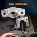 2 PCS Rear Upper Suspension Struts Shock Mount, Rear Upper Suspension Shock Absorber Bracket Compatible with Ford Fusion 2013-2019, Lincoln MKZ 2013-2019 Replace#: DG9Z-18A161-C, AD-1115