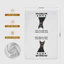 Funny Doberman Hand Towels for Kitchen, Dog Kitchen Decorative Towels, Dog Lovers Gifts for Women, Every Meal You Make Every Bite You Take Bath Decor and Accessories, 16x24 Inches