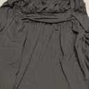 ANRABESS Womens Dress Long Lantern Sleeve Square Neck Elastic Waist Ruffle Flowy Swing A-Line Short Dresses 2025 Fall Fashion M