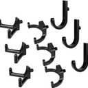9 pcs Storage Shed Hooks J U V-Shape Hangers Tool Set for Suncast/Craftsman Shed Storage Accessories