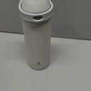 Meoky 24 oz Insulated Water Bottle with Straw: Stainless Steel Metal Water Bottle with 2-in-1 Lid - Leak Proof, Cold for 24 Hours, Protective Silicone Base, BPA-Free for Sports Travel Car, Ivory