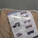 HDCAXKJ Waterproof Sectional Couch Cushion Covers 11 Pieces Stretch Jacquard L Shaped Corner Sofa Slipcover Back Cover Soft Sofa Seat Cushion Covers for Dogs Pet (5 Seater and 6 Backrest, Brown)