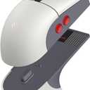 8Bitdo Retro R8 Mouse with Charging Dock, PAW 3395 Optical Sensor DPI 26K, 4K Polling Rate, Programmable Buttons, Kailh Sword GM X Micro Switches, Ambidextrous - N Edition