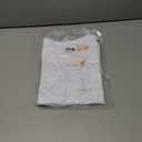 Women's Sleeveless Crew Neck Bodysuit Top Sexy Slim Summer Stretch Tank Top (White, L)