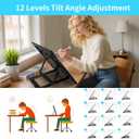 Phylosal Rechargeable A3 Light Pad with Built-in Stand & Bag, Magnetic Tracing Light Box for Drawing, Diamond Art Light Board with Side Button, Super Bright Light Table for Diamond Painting Black