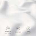 Bare Home Lyocell Tencel Sheet Set - Twin XL Size - 3 Piece Set - Derived from Eucalyptus - All-Season - Ultra Soft - Deep Pocket (Twin XL, Light Grey)