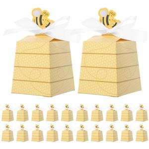 FRCOLOR 30 Pcs Candy Boxes Party Favor Boxes Paper Favor Containers for Wedding Birthday Baby Shower Party 4.33X2.55 Inch