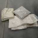 Preboun 6 Pcs 18x18 in Neutral Decorative Throw Pillow Covers Velvet Pillow Cases Boho Neutral Home Decor Soft Plush Striped Corduroy Square Cushion Cover for Couch Bed Sofa Rustic Farmhouse (Cream, Khaki, Gray)